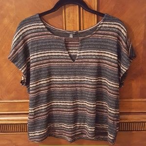 American Eagle Short Sleeve Knit Top